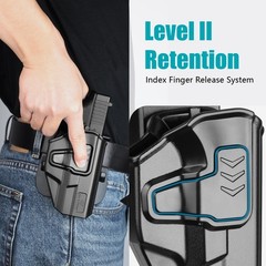 G19 OWB Holster for Glock 19 G26 Gen 3 4 5 6, 19X 23 Gen 3 4, G 32 44 45 丨