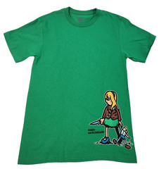 New Deal «Suzie Switchblade» SS T-shirt New Without Tags Green Size: M Medium