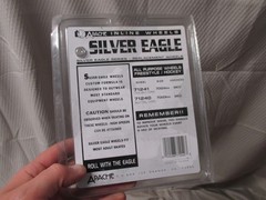 Apache Silver Eagle Wheels 70x24mm Med Set of 4
