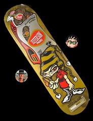 RARE Underworld Element Jefferson Pang Guaranteed Fresh 8.5 Skateboard Deck NEW