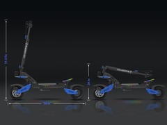 Reddydy 2500W*2 Motors 60V 25Ah Electric Scooter High-Speed 10.5″ Tire E-Scooter