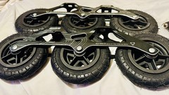 Powerslide Outback 150 Trinity Off-Road Frames 3×150 + Pump Spare Tire/Tube