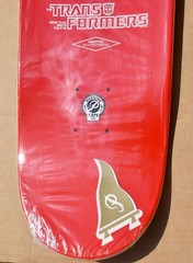2016 PRIMITIVE X TRANSFORMERS PAUL RODRIGUEZ «OPTIMUS PRIME» SKATEBOARD DECK