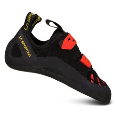 Excellent La Sportiva Tarantula Men’s Climbing Shoes, Black/Poppy, M45