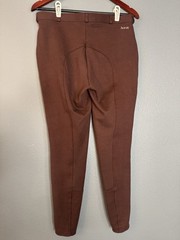 Horze Women’s Riding Breeches Brown EU 42/US 30 Cotton-Spandex Blend