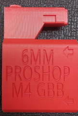 Golden Eagle / 6mmProShop M4 Airsoft GBBR Odin Speedloader Adapter (Red)