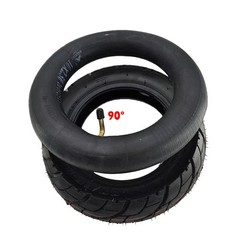 2X 80/65-6 Tire 10×2.50 Tube 90° for Kugoo M4 Quick 3 Zero 10X Electric Scooter