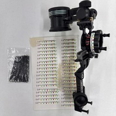 RedLine Archery 2 Pin Sight With Medal Sight Tapes And Stick On Tapes -Item 4089
