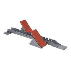 9.44*35.43in Silver& Grey Aluminum Alloy& Rubber Running Track Blocks