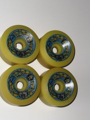 Santa Cruz NOS Vintage Bullet 66 Skateboard Speed Wheels RARE OG ORIGINALS