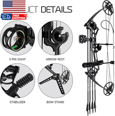 Compound Bow and Archery Sets – Right Hand Archery Compound Bows 0-70 Lbs Draw