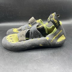 La Sportiva Tarantula Climbing Shoes Lime Green Gray Men’s US 8.5 EU 41.5