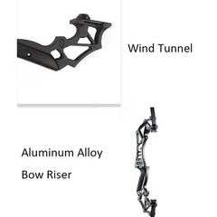 RH 54″Takedown Recurve Bow&Carbon Arrows Set for Archery Hunting Shooting Target