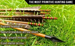 1 Dozen Hunting 33″ Recurve Bow Arrow Traditional Handmade Bamboo Arrows