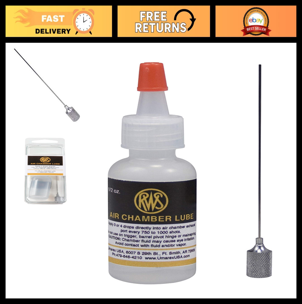 Air Gun Chamber Lube 0.5 oz – Essential Lubricant for Smooth Performance