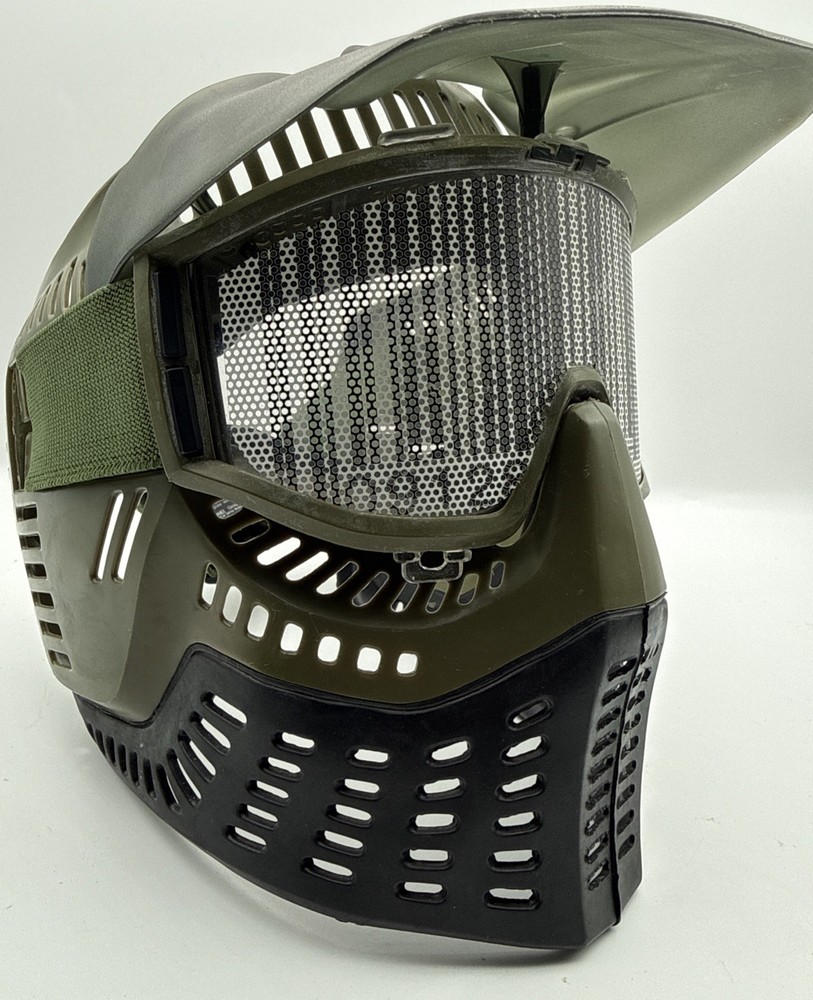 JT USA X-Fire Paintball Mask BARCODE SEE-THROUGH GOGGLES