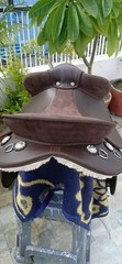 Beautiful HB Collection half Breed Synthetic saddle size 15″.