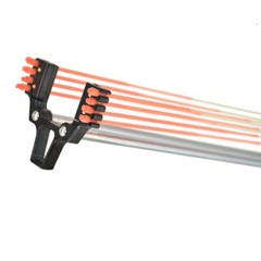 Powerful Slingshot Rifle With Green Laser Aiming For Hunting Catapult Shooting