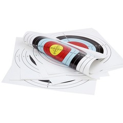 30 PCS Archery Target Paper Durable Full Shooting For Practice Popular