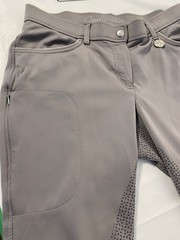 Cavalli Puri Silicone Full Seat Riding Breeches Size US 30 Lightweight Comfort