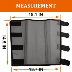 Adjustable Equestrian Fly Boots – Protective Mesh Leggings for All Horse Breeds