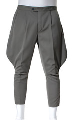 Womens Gray Jodhpur Breeches Horse Riding Pants Baggy Sports Hinting Trousers