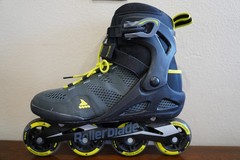 Rollerblade Macroblade 80 Men’s Fitness Inline Skates – Black/Lime, Size 10