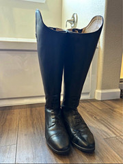 Riding Sport Dover Saddlery Women Tall Riding Boots Black 9 Extra wide calf
