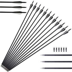 62″ ILF Takedown Recurve Bow 25-60lbs Archery Hunting Carbon Arrows Shooting RH