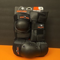 Eight Ball Gear Up! Multi-Sport Protective Pad Set for Skating & Cycling
