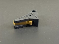 EMG x SAI Tier One Flat Trigger for Elite Force GLOCK GBB Pistols (BLACK / GOLD)