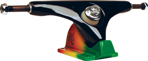 GULLWING CHARGER 9.0 BLACK RASTA Skateboard Trucks Set of 2 Trucks