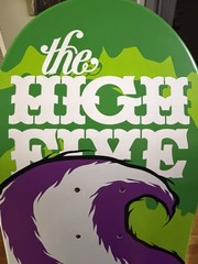 (Grail) Todd Bratrud Nike SB High Five Skunk Dunk Skateboard Deck