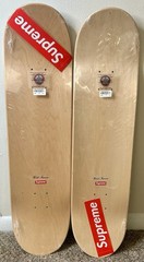 Supreme Arabic Logo Skateboard Deck Set of 2 Brand New Sealed Sold Out SS26