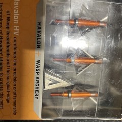 Wasp Archery Havalon HV 1-31/6” Cutting Diameter 100 Grain .035 Stainless Blades