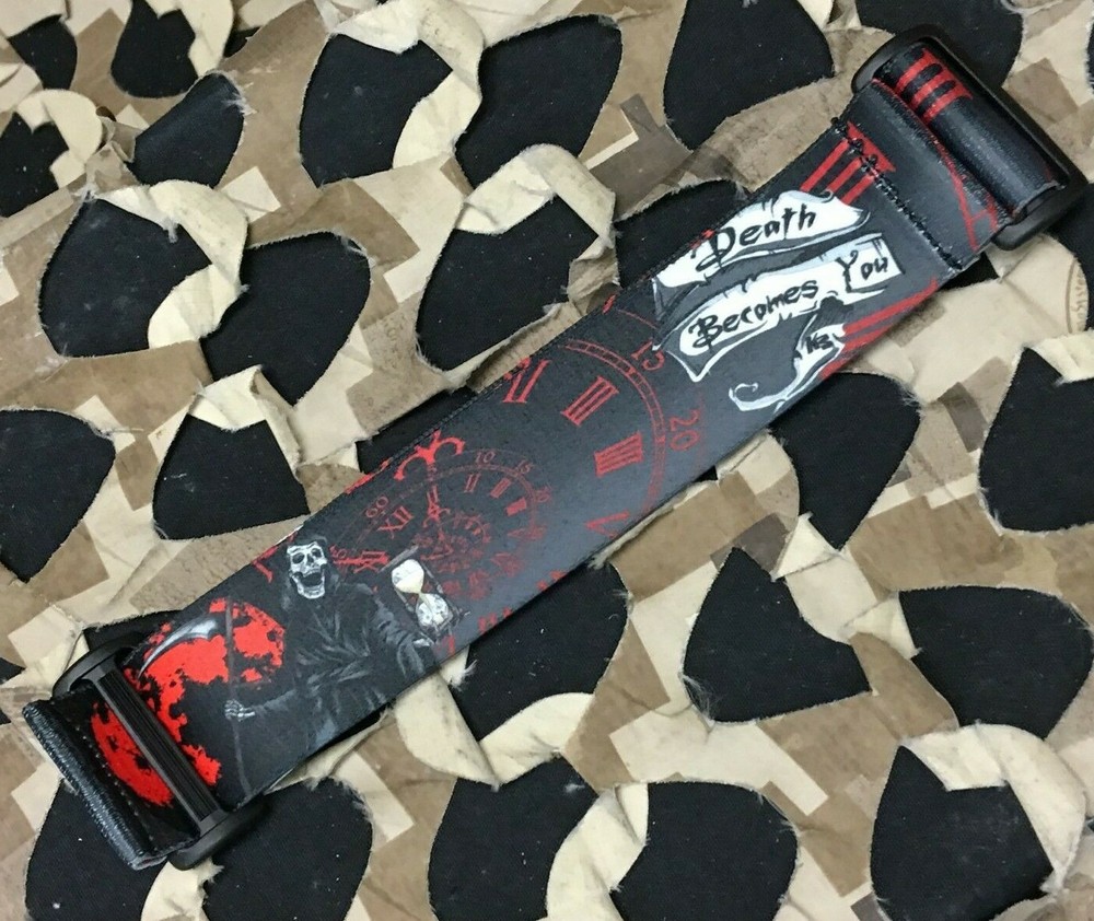 NEW KM Paintball Universal JT Goggle Strap – SE Death Becomes You