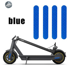 4pcs Reflective Wheel Cover Stickers for Ninebot Max G30 Electric Scoote