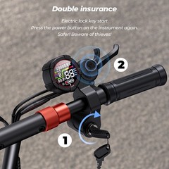 Electric Scooter Adults 1000W 11» Off Road E-scooter 28MPH Fast Speed 48V 15Ah