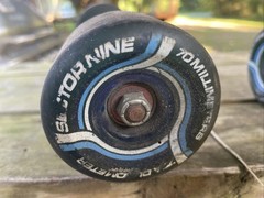 independent skateboard trucks 159, Bearings And Sector None 70mm Wheels