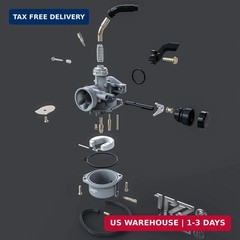 1PZ CR9-H01 PZ19 19mm Carburetor Intake Manifold Kit Replacement for CRF XR 50 2