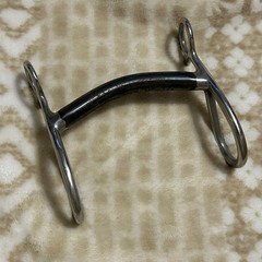 Short Shank 5” Coronet Curved Mouth Sweet Iron Tear Drop Curb Horse Bit