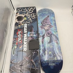 Bear Walker x Yu-Gi-Oh Toon Dark Magician Holographic HOLO #34/100 Skate Deck