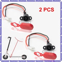 2PCS Charging Port for Electric Scooter fit M365