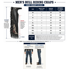 Rodeo Leather Bull Riding Chaps | Western Cowboy Rodeo Gear – Custom Design