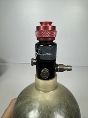 Empire 4500 PSI Carbon Fiber Paintball HPA Tank w Regulator Cover