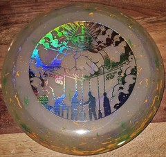 Doomsday Discs Glow Retina Psyop Infected Edition Limited Run Multi Color Foil
