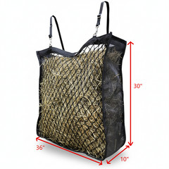 Paris Tack XL Knotless Slow Feed Hay Net, Double-Sided 1000D Mesh, 6 Flakes