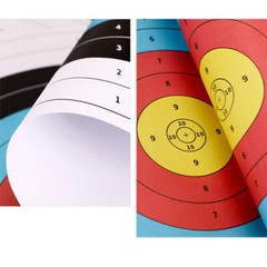 50 PCS 40cm Archery Paper Target Surface For Bow And Arrow Target Practice