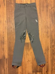 Struck Apparel Childrens 10 Series Jodhpurs NWOT Grey Size Youth 12