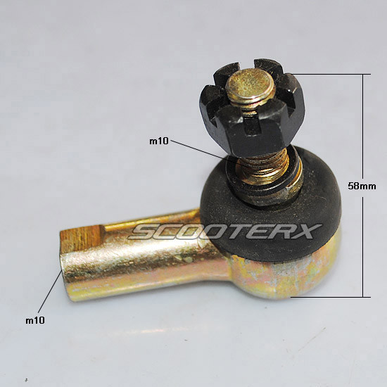 Tie Rod End RH 10mm x 10mm Female x 1.5″ Quad ATV 4 Wheeler Go Kart Cart Bike